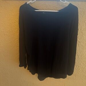 Black oversized shirt